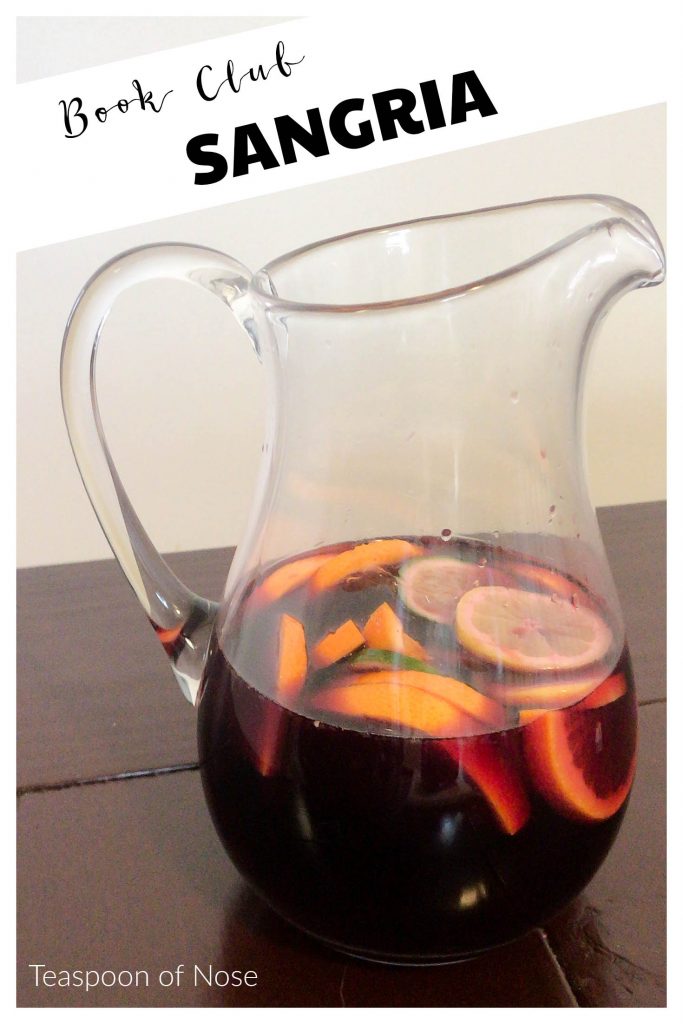 This sangria is a classic red wine cocktail that's perfect for a summer day or a girls' night! | Teaspoon of Nose 