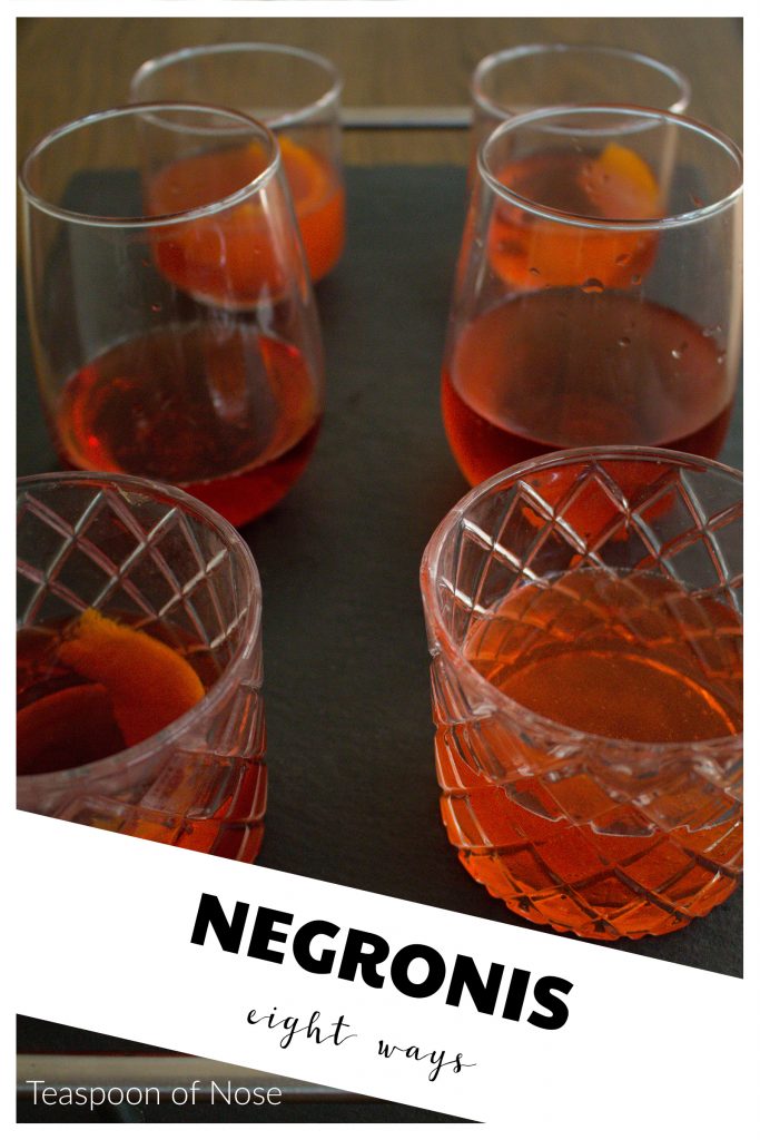 Have you tried a negroni? Try one of these eight variations and you're sure to find one you love!! | Teaspoon of Nose