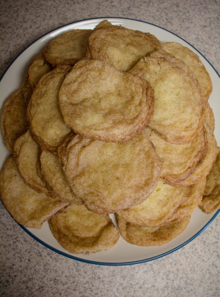 Cinnamon sugar coating adds the perfect punch to these snickerdoodle cookies! | Teaspoon of Nose