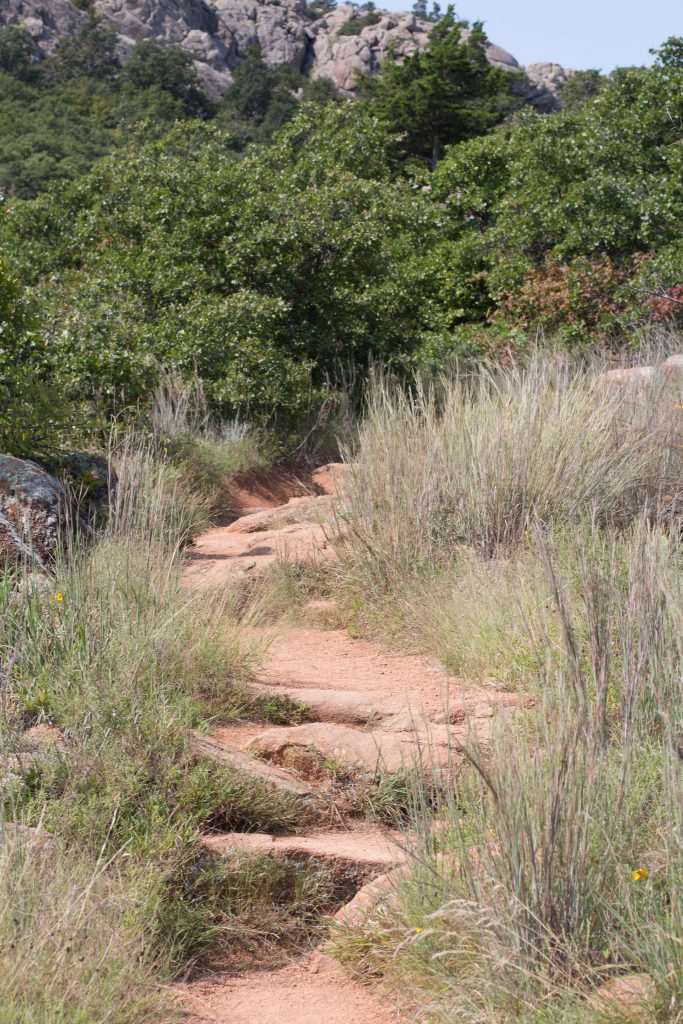 If you're looking for hiking in southwest Oklahoma, try the Wichita Mountains Wildlife Refuge. The Charons Garden trail is long enough for a solid hike and ends in beautiful views! | Teaspoon of Nose