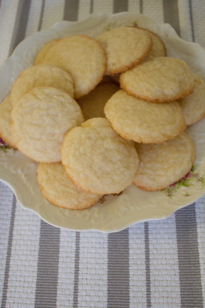 These sugar cookies are anything but boring! They're rich and tasty, full of classic buttery goodness. | Teaspoon of Nose