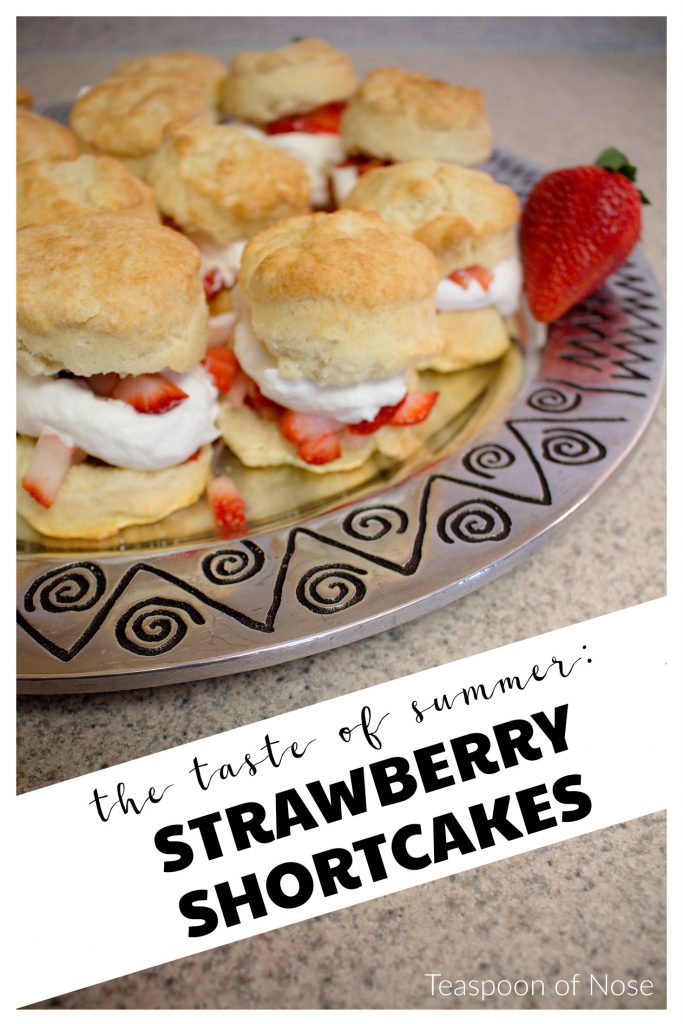 Strawberry shortcakes are such a fresh and sweet dessert, perfect for summer! | Teaspoon of Nose