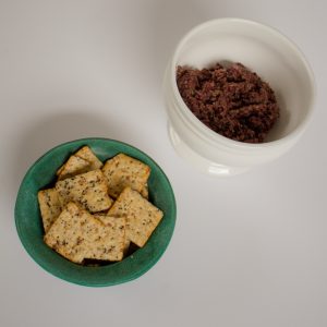 Tapenade is a classic Greek dish, perfect as an appetizer dip or spread for a salad! | Teaspoon of Nose
