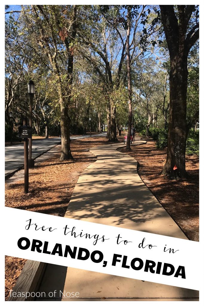 Planning a Florida vacation but need to help your budget a little? Try these free things to do in Orlando, Florida! | Teaspoon of Nose