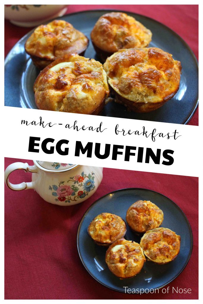 These egg muffins make for annuturitious easy breakfast on the go or a cute addition to brunch!