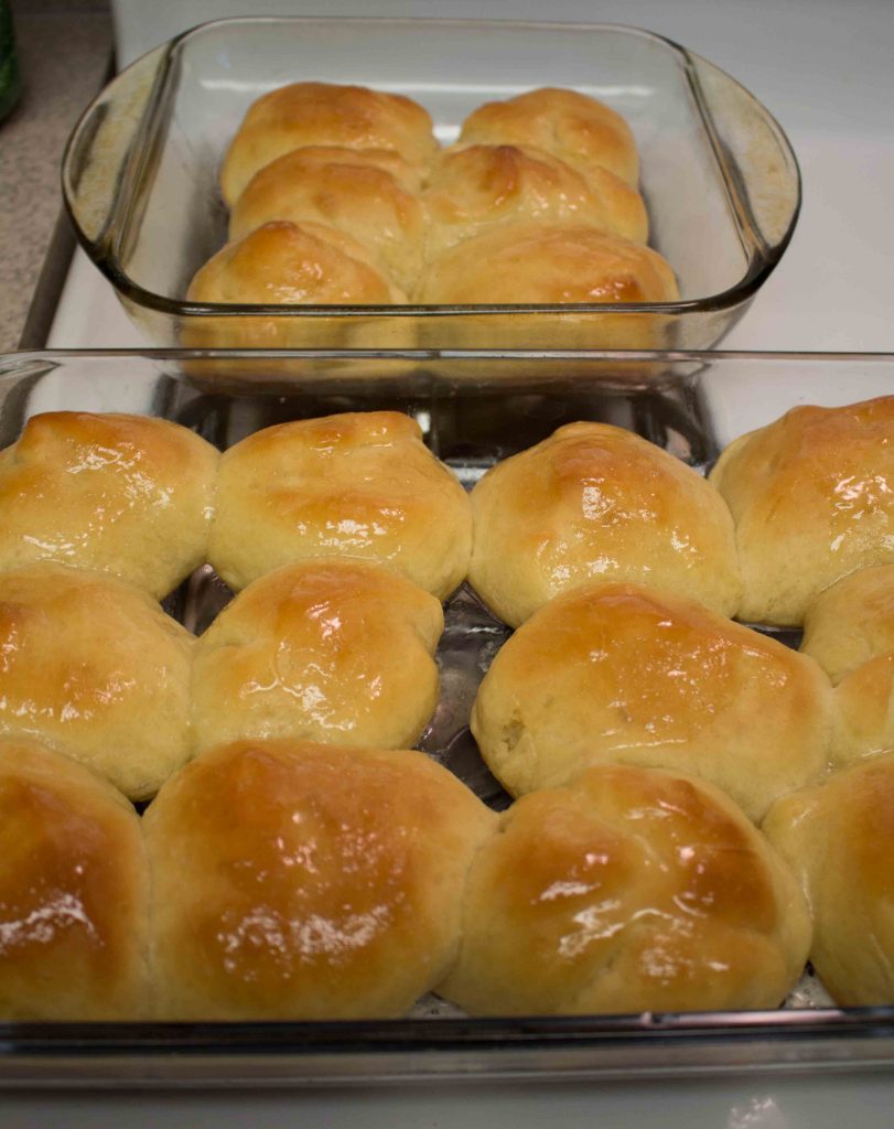 Honey butter dinner rolls - what more could you want? | Teaspoon of Nose