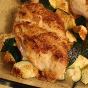 Hummus crusted chicken makes a great effortless weeknight meal!  | Teaspoon of Nose