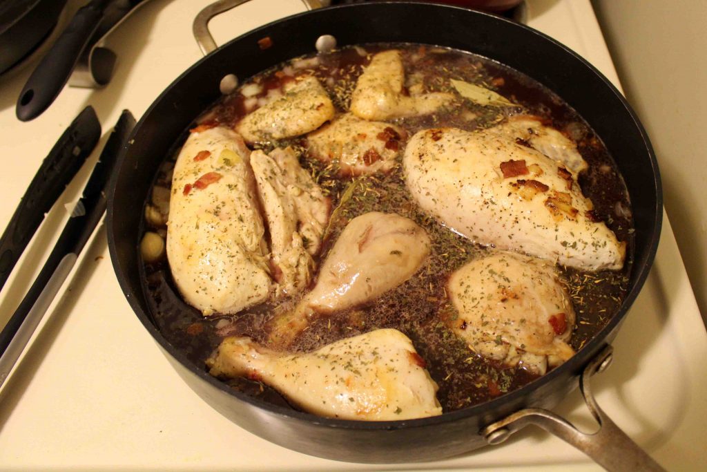 Coq au vin is a fancy French dish that's surprisingly easy to put together! | Teaspoon of Nose