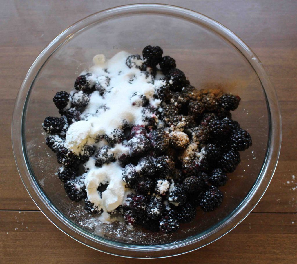 Blackberry pie is perfect for summer! | Teaspoon of Nose
