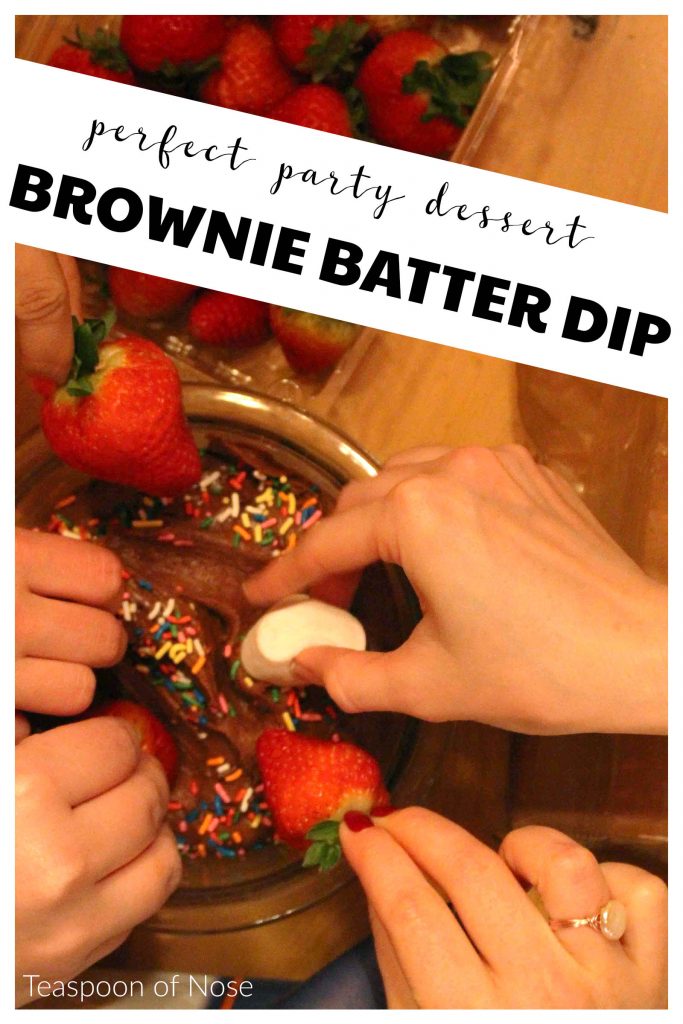 Brownie batter is one of the most delicious things out there, and this brownie batter dip is the best way to eat it! 