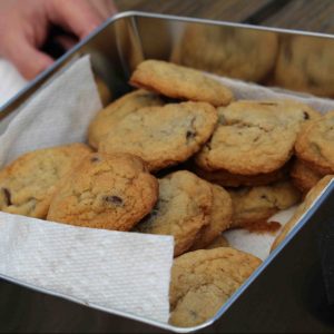 Classic chocolate chips cookies: there's ALWAYS comfort that comes from one of these babies!  | Teaspoon of Nose