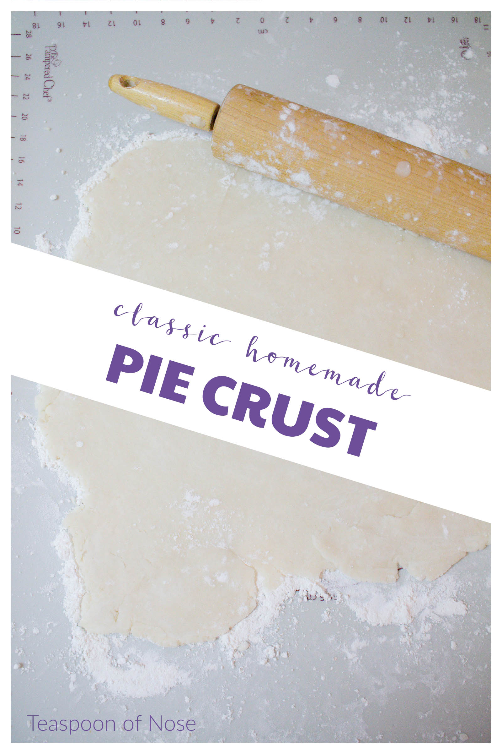 Using a homemade pie crust is one of those small things that makes every pie so much better! | Teaspoon of Nose