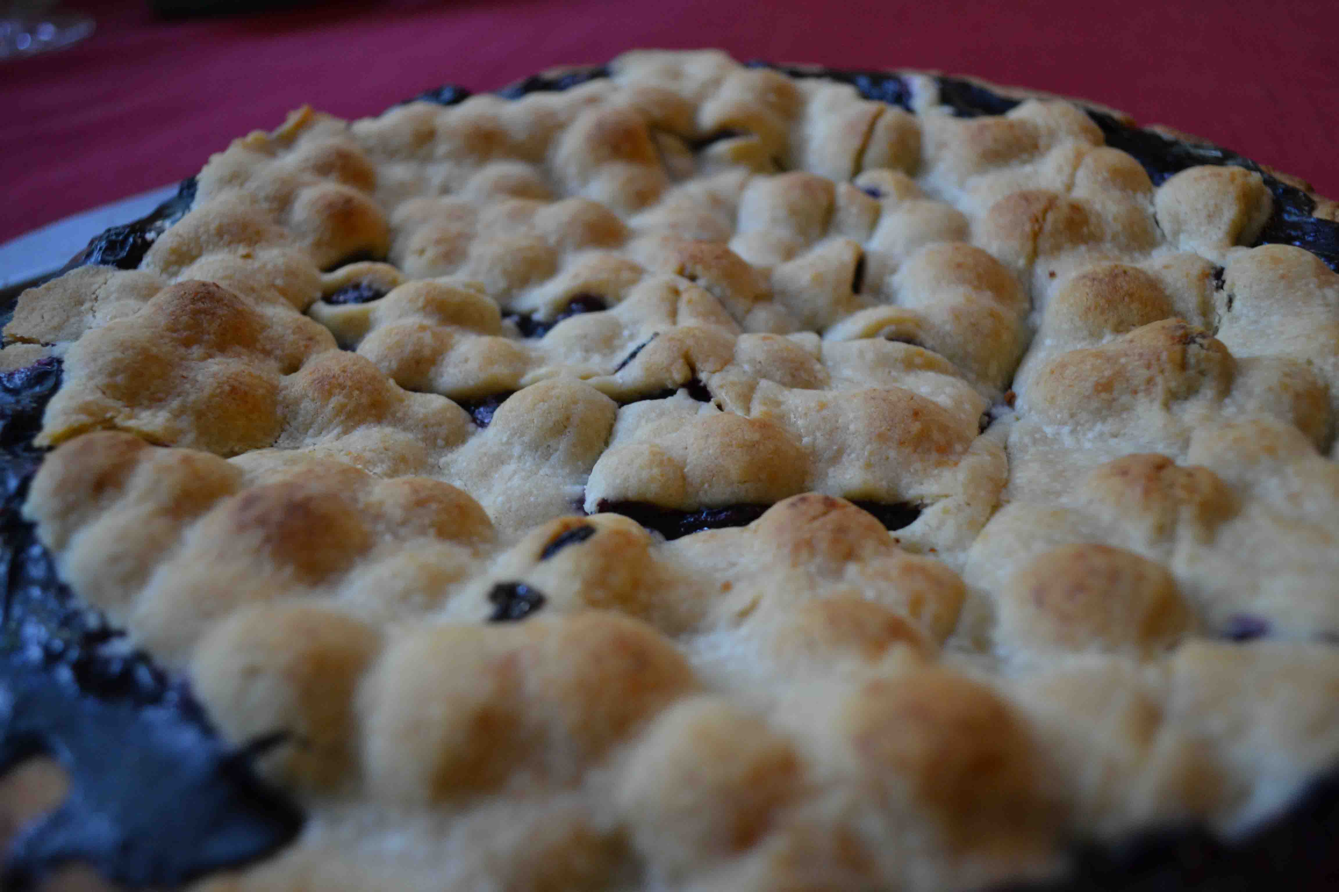 This blueberry pie recipe is simple and delicious!