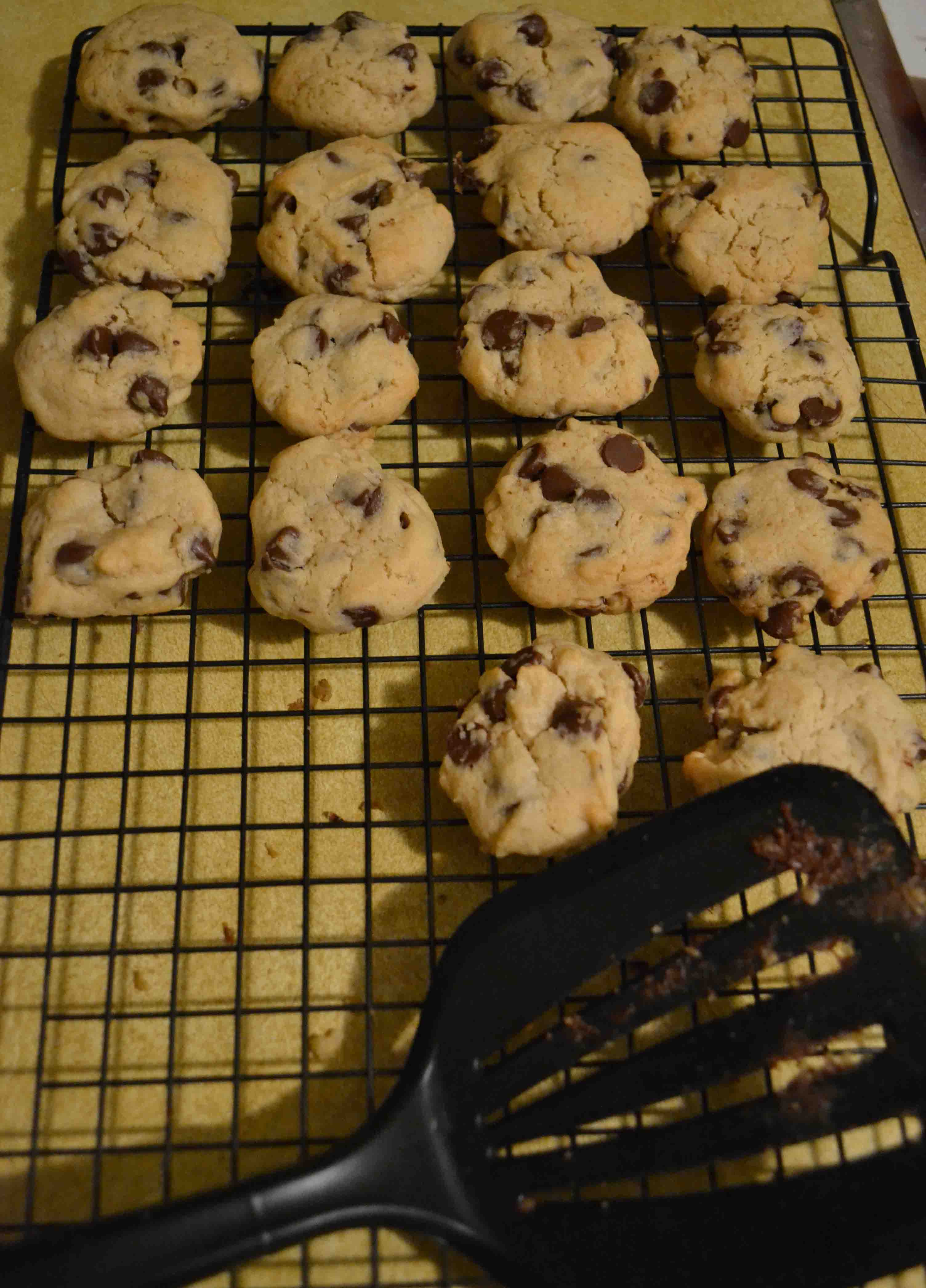 Sometimes, baking doesn't turn out looking pinterest-perfect. Here's my attempt at a new chocolate chip cookie recipe.