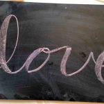 Chalklettering lesson with All She Wrote Notes!