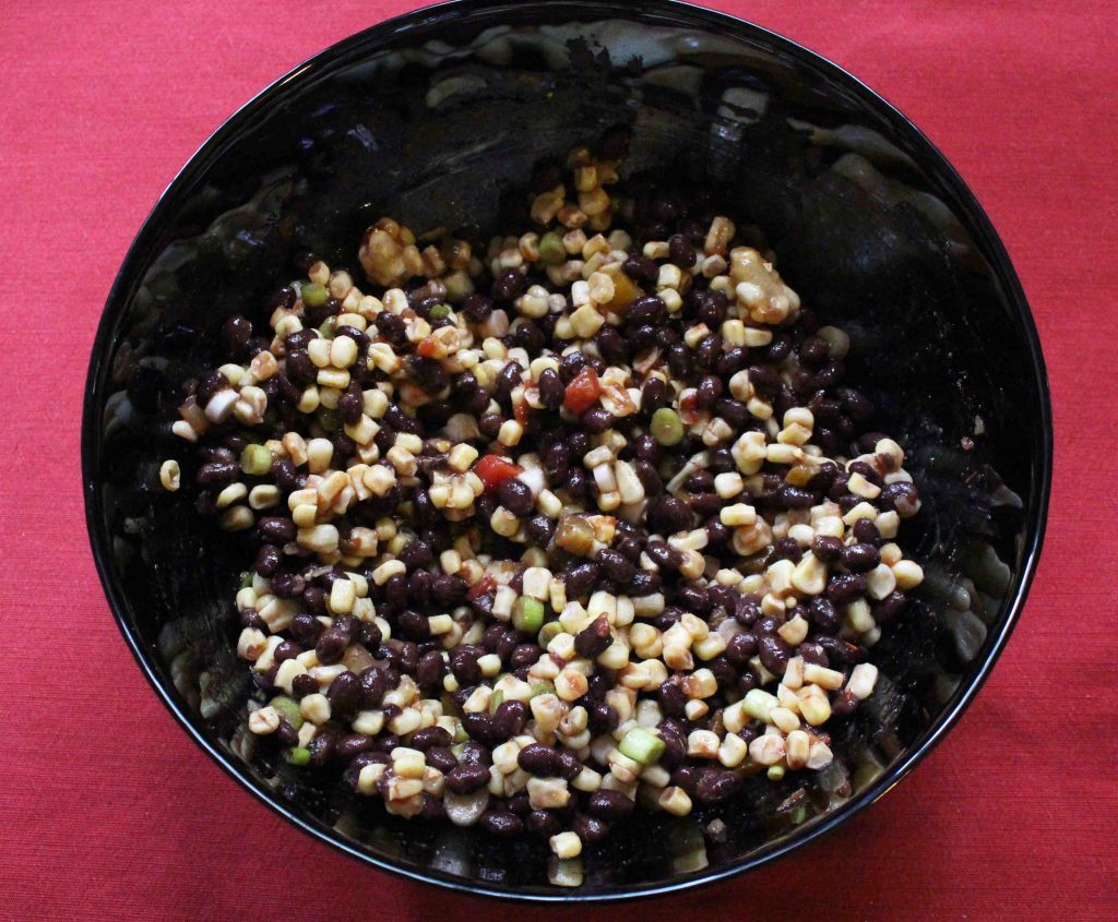 Southwestern salsa makes a great side dish to take to a cookout or picnic!