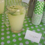 This margarita mocktail makes the perfect nonalcoholic punch for any shower or party!