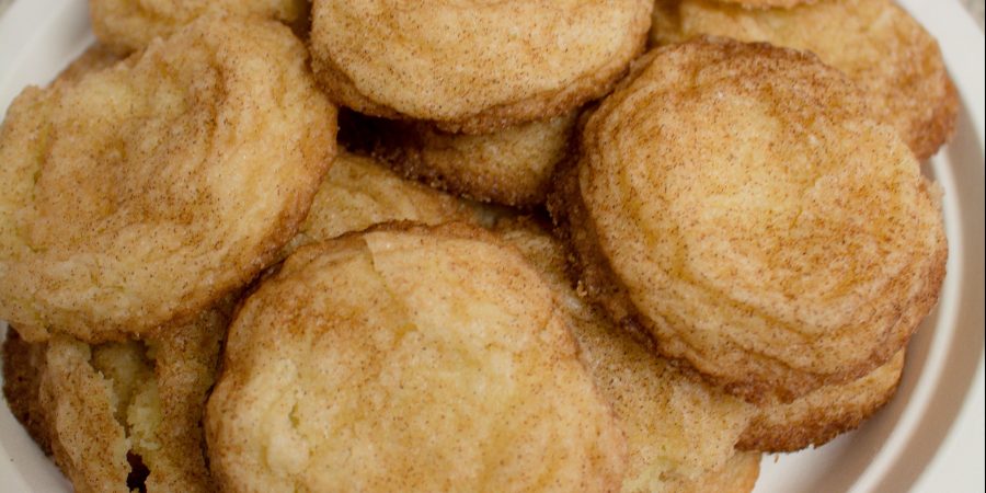 Cinnamon sugar coating adds the perfect punch to these snickerdoodle cookies! | Teaspoon of Nose