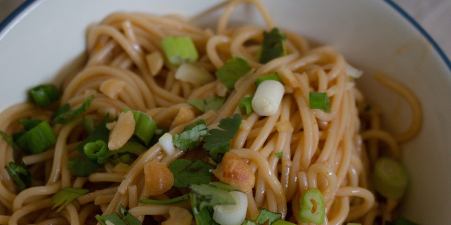 Spicy thai noodles are ADDICTIVE and only take 10 minutes to make! | Teaspoon of Nose