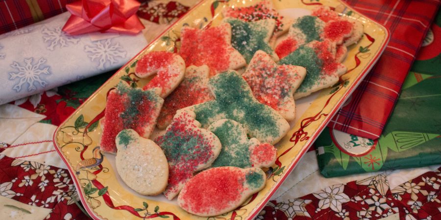 Whether you leave them out for Santa or eat them all yourself, these sugar cookies are the perfect Christmas cookies! | Teaspoon of Nose