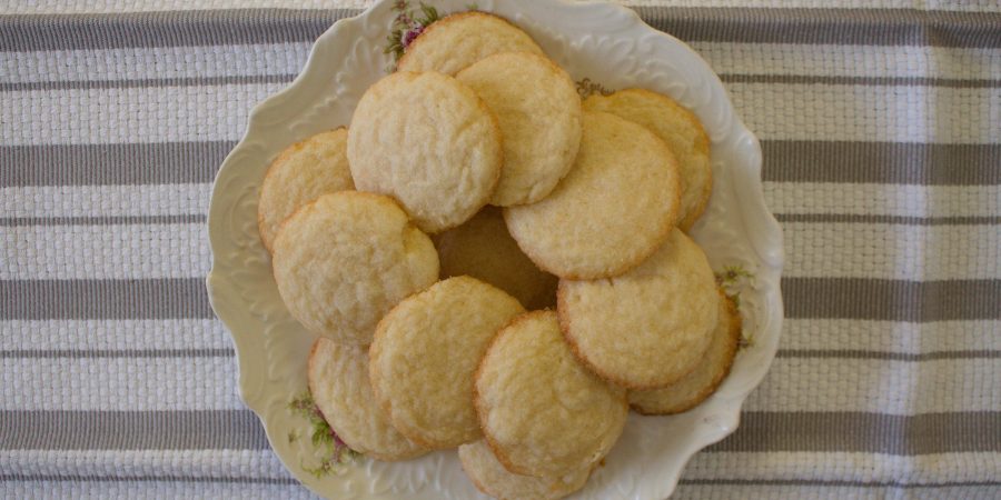 These sugar cookies are anything but boring! They're rich and tasty, full of classic buttery goodness. | Teaspoon of Nose