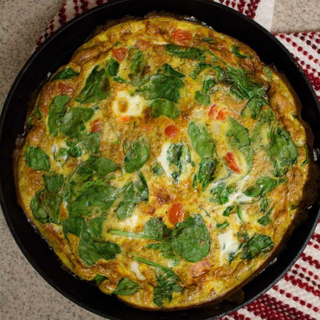 Quick and Easy Frittata - Teaspoon of Nose