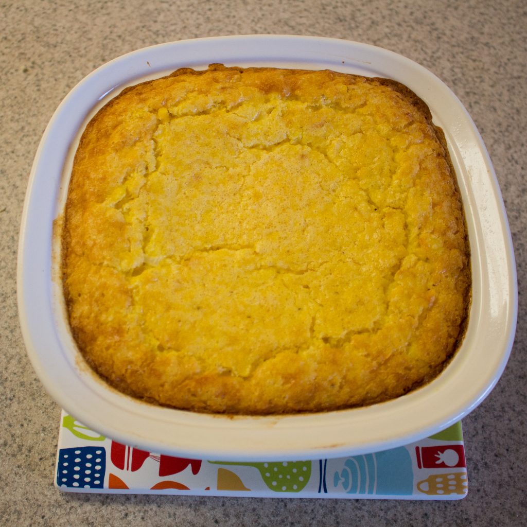 Corn pudding is a southern delicacy! It's full of corn flavor and a rich, almost custard-like texture. | Teaspoon of Nose