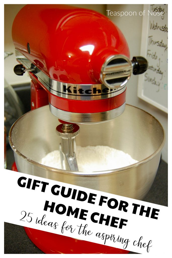 gift guide for the chef: 25 no-fail gift ideas for the aspiring gourmand or home cook in your life. | Teaspoon of Nose