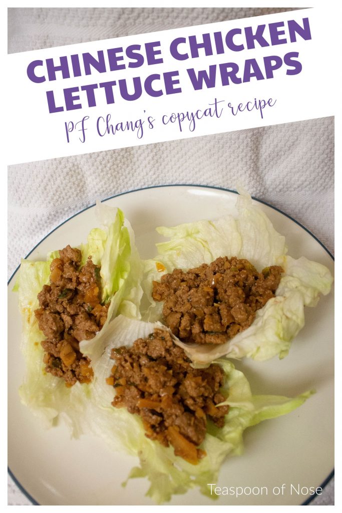 These Chinese chicken lettuce wraps are based on PF Chang’s! They're easy to whip up but just as tasty!