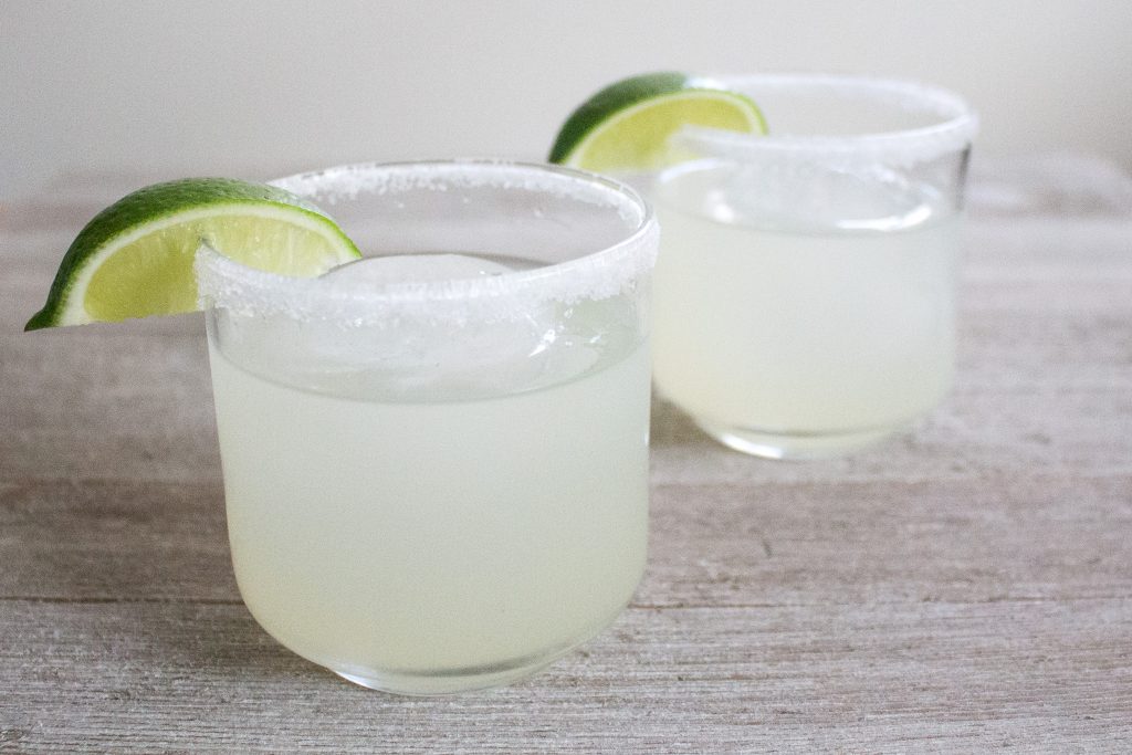 These classic margaritas give you that perfect mix of sweet and sour without the margarita mix!