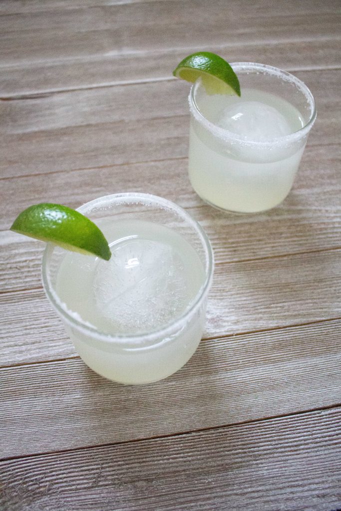 These classic margaritas give you that perfect mix of sweet and sour without the margarita mix!