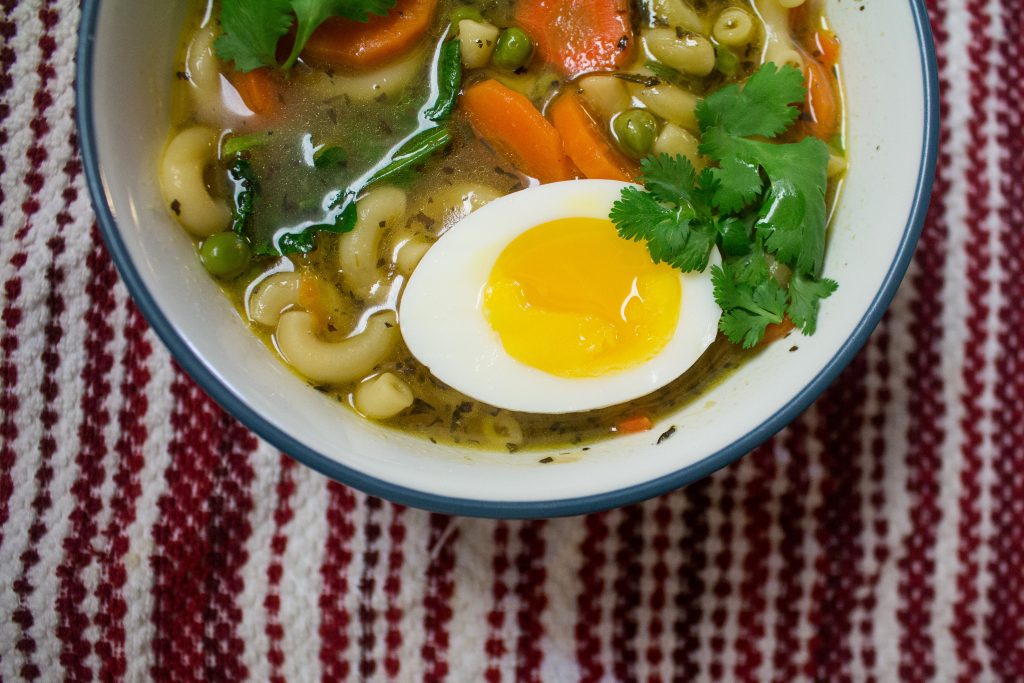 Weeknight noodle soup makes the perfect easy dinner option when you don't know what to cook!