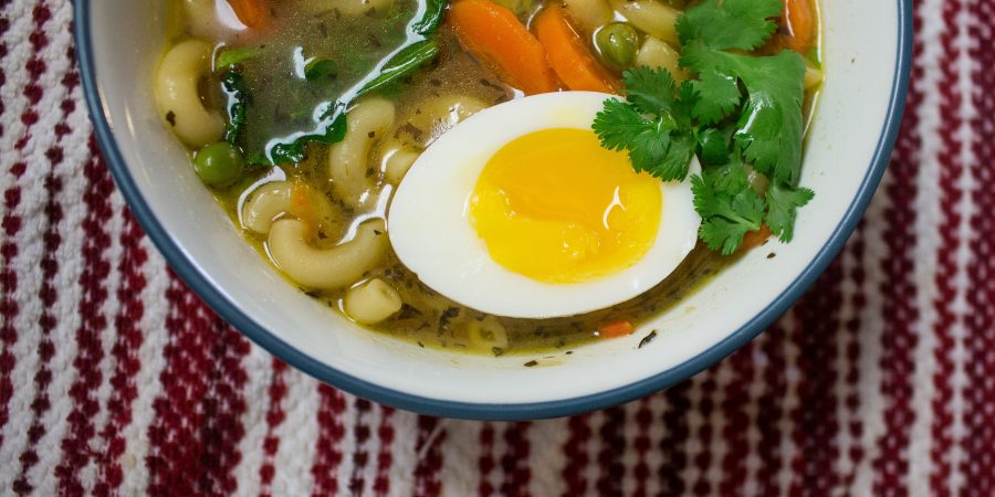 Weeknight noodle soup makes the perfect easy dinner option when you don't know what to cook!
