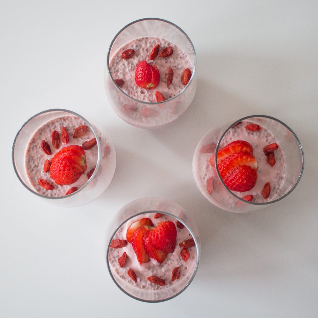 Berry chia seed pudding will be your next favorite breakfast, snack or healthy dessert!