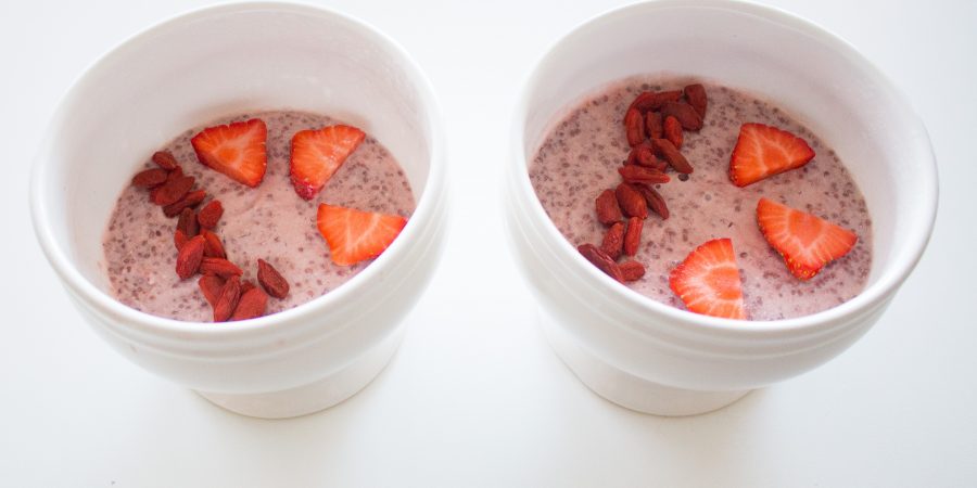 Berry chia seed pudding will be your next favorite breakfast, snack or healthy dessert!