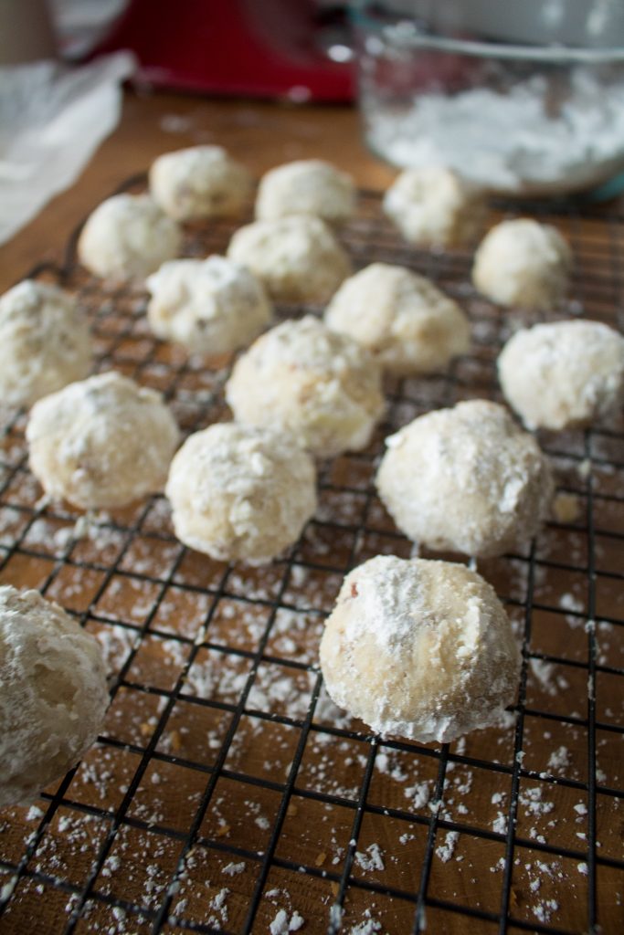 Mexican wedding cookies, aka snowball cookies, are the perfect addition to your Christmas cookie spread!