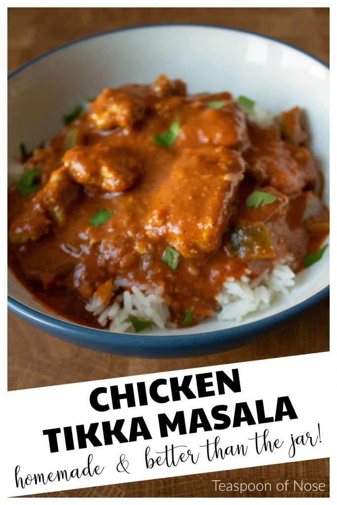 Chicken tikka masala is easier than you think to make at home!