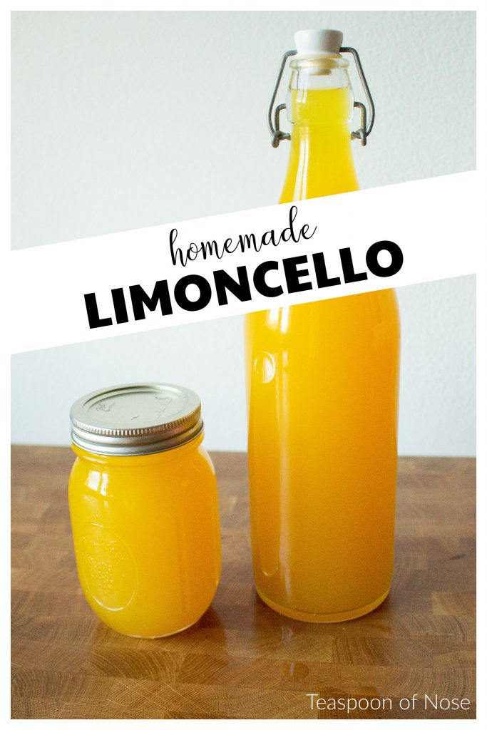 Homemade limoncello is easier than you think to make at home! Today I'm sharing a recipe straight from Naples to make your own!