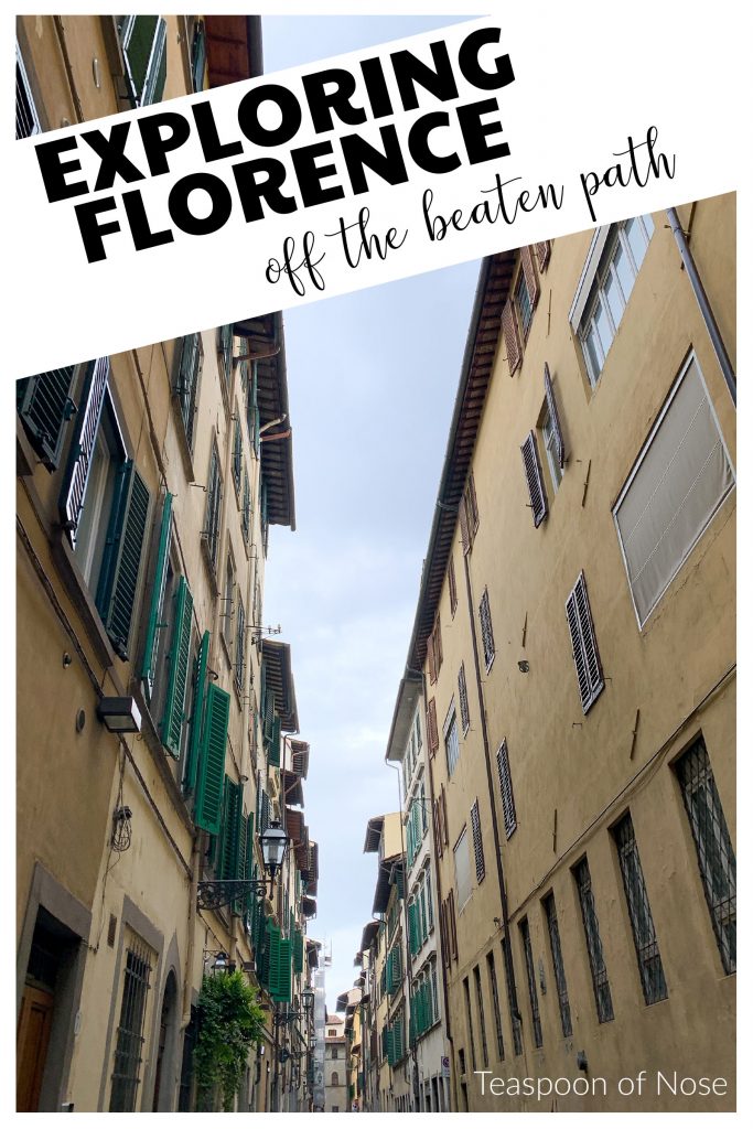 Florence has so more to see, do and experience than you can possibly do in one trip! So I'm sharing  a few suggestions beyond the usual classics!