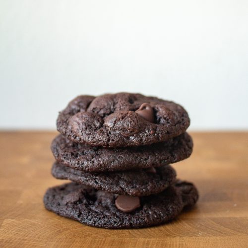 Dark Chocolate Cookies - Teaspoon of Nose