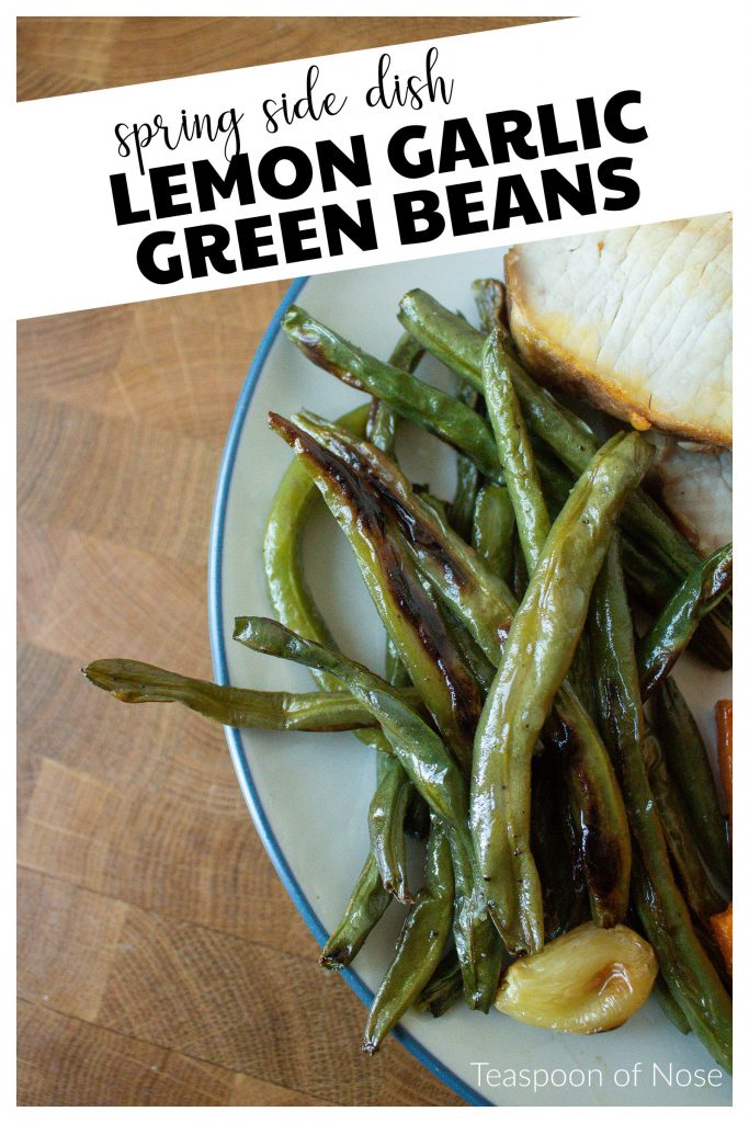 Whether you're planning an Easter menu or looking for a new weeknight staple, lemon garlic green beans are the perfect side dish for a bright spring meal! 