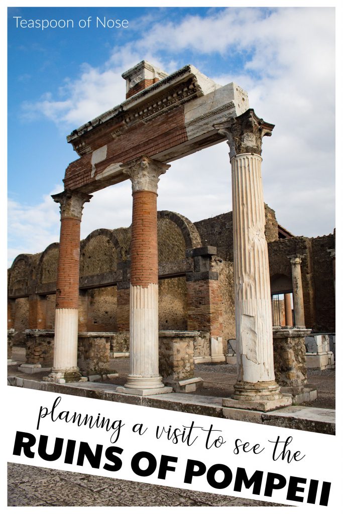 If you plan a trip to any part of southern Italy, set aside a day for to visit Pompeii!
