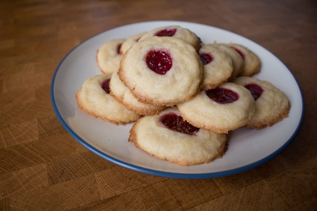 Raspberry almond cookies are delicate sweet bites that taste like summer! These babies were my favorite quarantine baking recipe and are simple to ...
