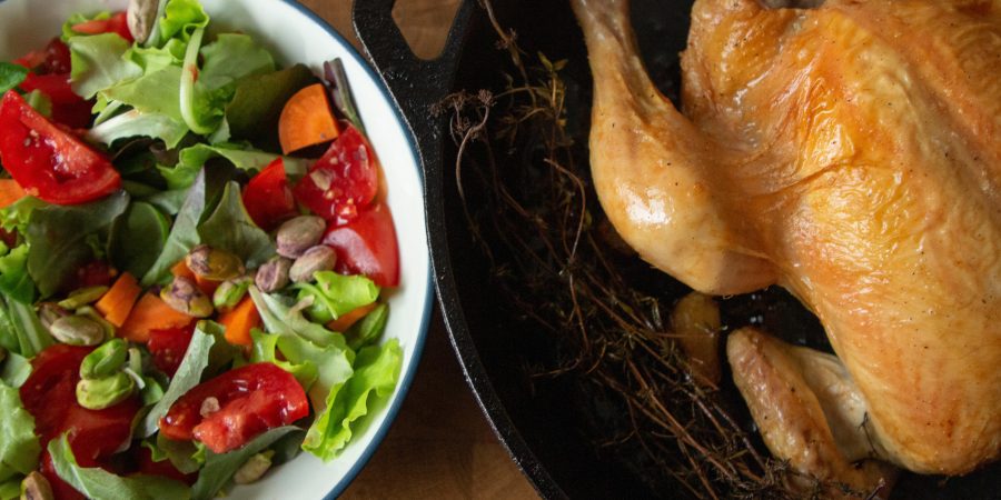 Roast chicken is a classic dinner, and it's so easy! Here are three ways to get roast chicken on your dinner table.