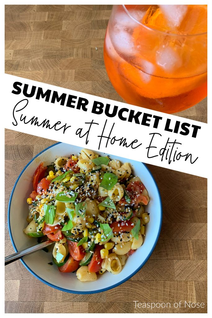 This season's bucket list is "summer at home" themed: everything you can do is close to home! Travel through books, food, and...