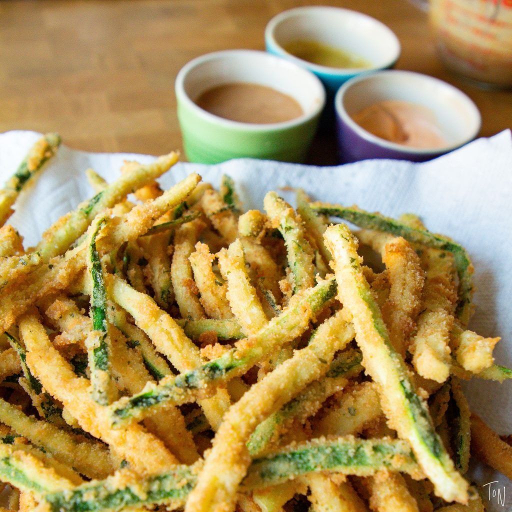 Zucchini fritte is a fun twist on the classic summer veggie! Plus, it's the perfect way to try out deep frying at home!