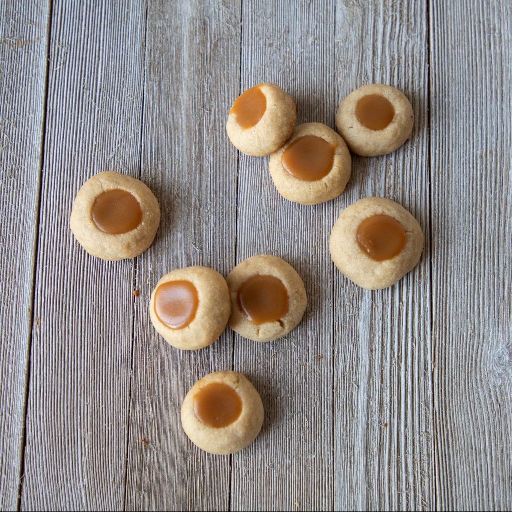 Caramel thumbprint cookies will become your go-to dessert when you're craving something sweet!