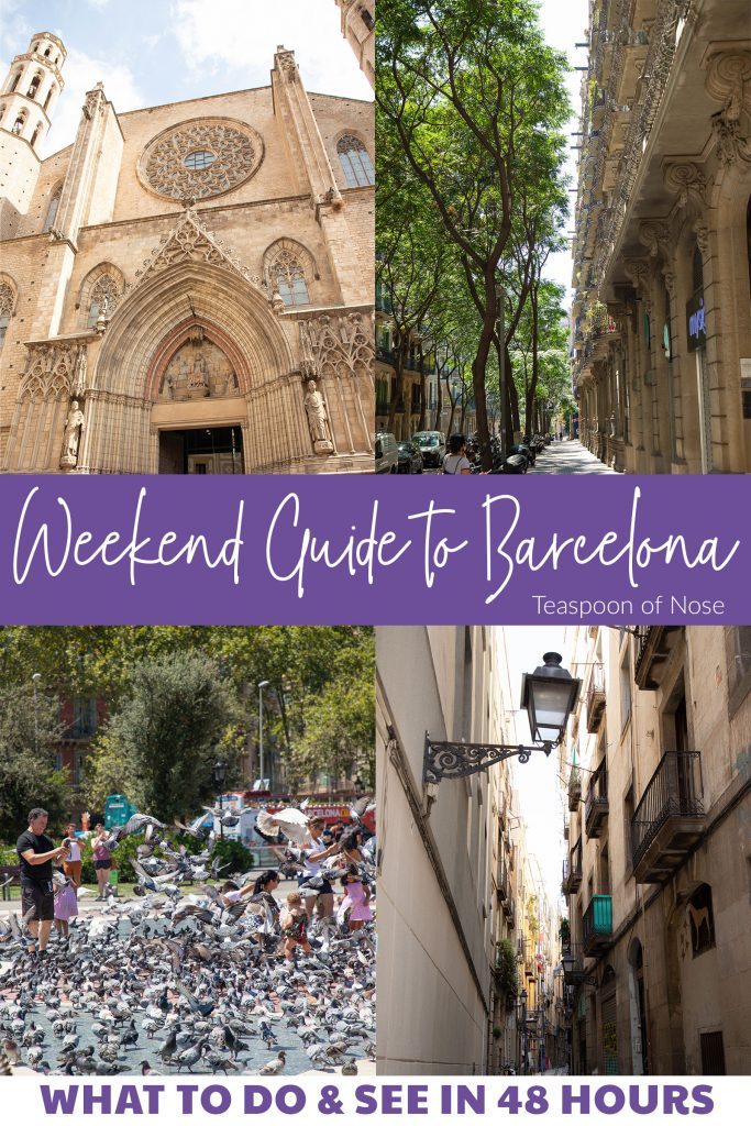 Barcelona has something for everyone: food, nightlife, art, architecture, & history. Here's how to have an epic weekend in Barcelona!