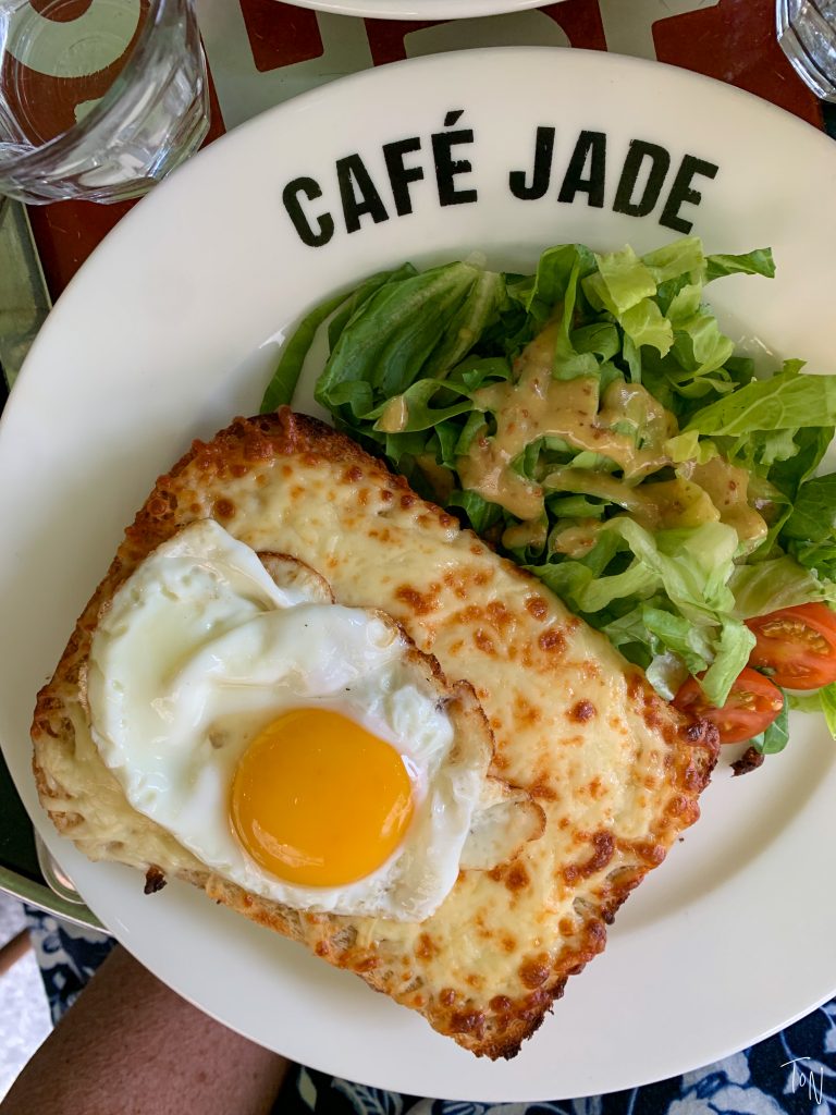 Cafe Jade Croque Madame