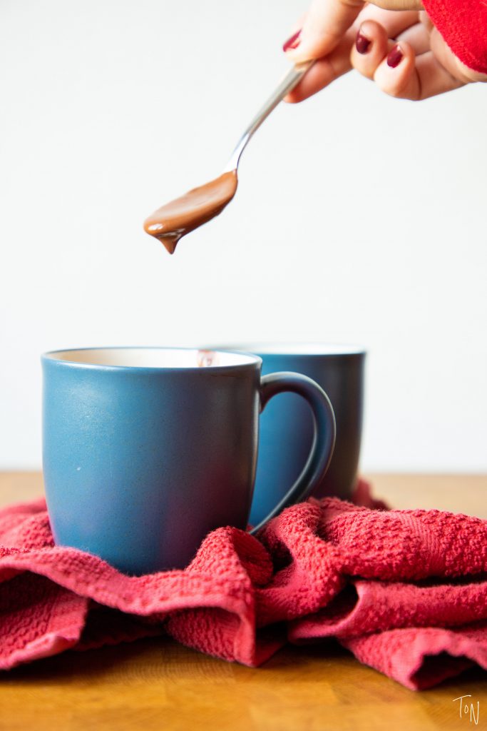 European hot chocolate is the best version there is - rich and thick, more dessert than drink! Make it at home in 10 minutes! | Teaspoon of Nose